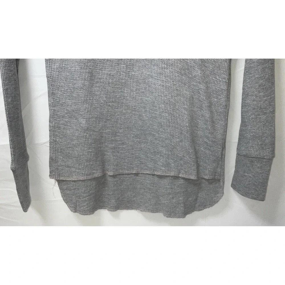 NWOT Men's Northwest Blue Waffle Knit Thermal Underwear Shirt - Gray - XL